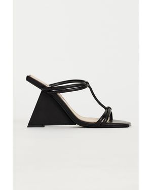 Acler Acler Clarkson Wedge Sandals, For - Black