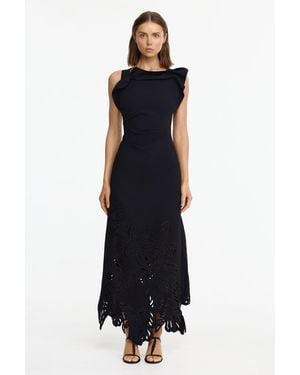 Acler Lessonhall Maxi Dress - Blue