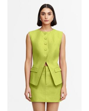 Acler Rodborough Vest - Green
