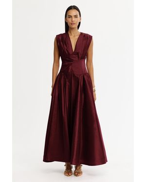 Acler Innoxhill Maxi Dress - Red