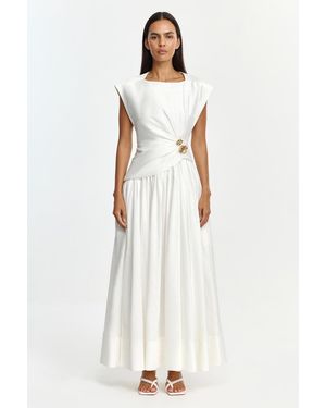 Acler Mannersly Maxi Dress - White