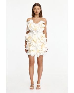 Acler Jackhill Mini Dress - White