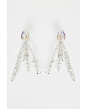 Acler Treverly Earring - White