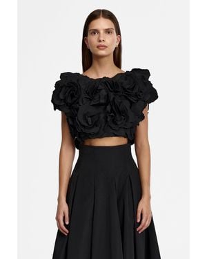 Acler Jackhill Top - Black