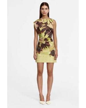 Acler Hanks Mini Dress - Yellow