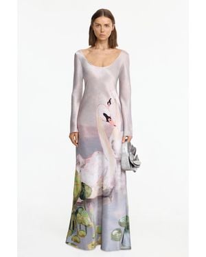 Acler Callaly Maxi Dress - Multicolour