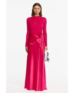 Acler Bettyhill Maxi Dress - Pink