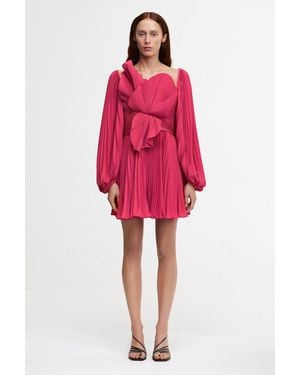 Acler Newtoft Mini Dress - Red