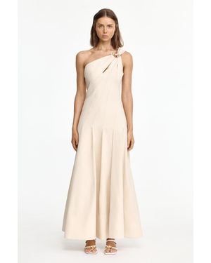 Acler Delgate Maxi Dress - Natural