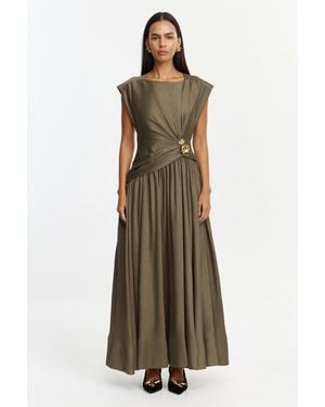 Acler Acler Maxi Dress - Natural