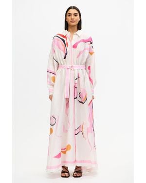 Acler Pennar Maxi Dress - Pink