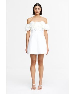 Acler Trusley Mini Dress - White