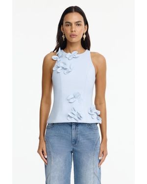 Acler Eastham Top - Blue