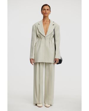 Acler Edrom Jacket - Natural