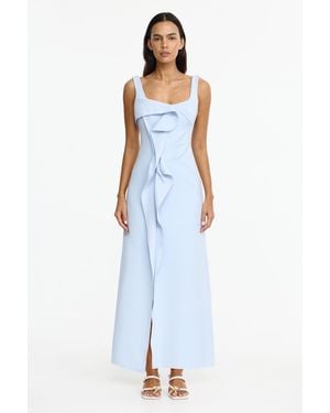 Acler Realbart Maxi Dress - Blue