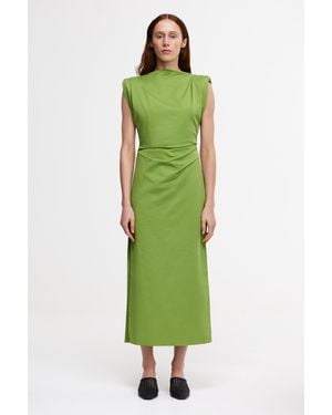 Acler Bepton Midi Dress - Green