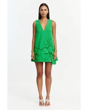 Acler Acler Mini Dress - Green