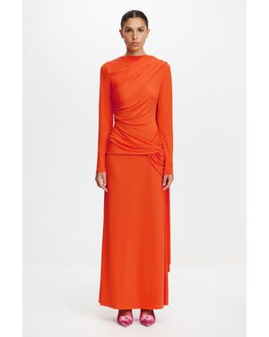 Acler Catherinson Maxi Dress - Red