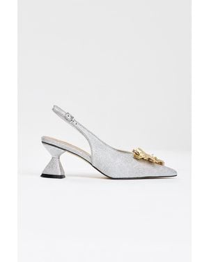 Acler Vondershire Heel - White