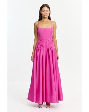 Acler Tanby Maxi Dress - Pink
