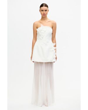Acler Culloden Maxi Dress - White