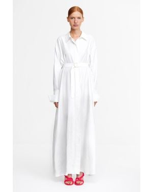 Acler Privett Midi Dress - White