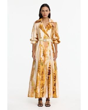 Acler Evehill Maxi Dress - Metallic