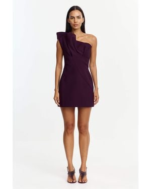 Acler Lugano Mini Dress - Red