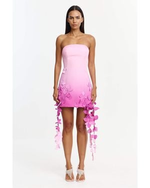 Acler Sandia Mini Dress - Pink