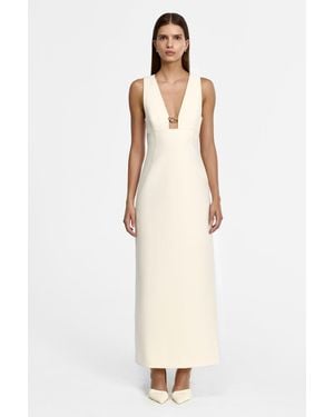 Acler Picardie Maxi Dress - White