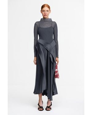Acler Yewdale Maxi Dress - Blue