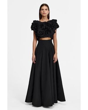 Acler Midi Skirt For - Black