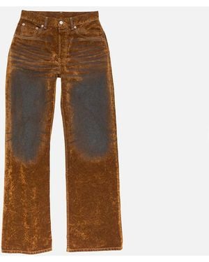 Acne Studios Regular Fit Jeans - Brown