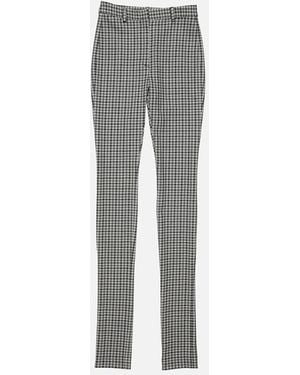Acne Studios Wool Stretch Pants - Gray