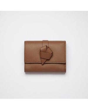 Acne Studios Musubi Folded Wallet - White