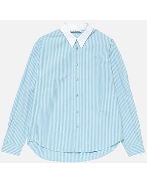 Acne Studios Button-Up Shirt - Blue