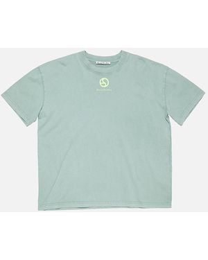 Acne Studios Logo T-Shirt - Green