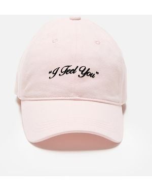 Acne Studios Logo Cap - Pink