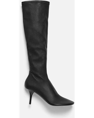 Acne Studios High Leather Boots - Black
