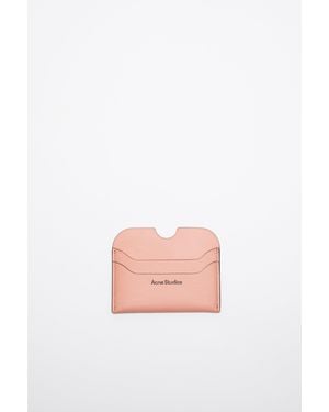 Acne Studios Portacarte Di Pelle - White