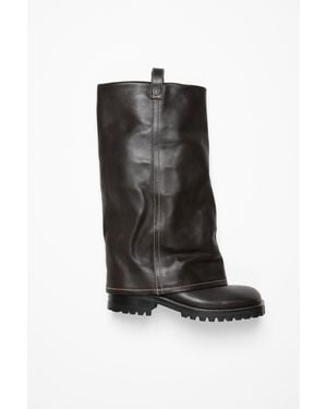 Acne Studios Leather Boots - Black
