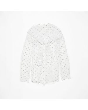 Acne Studios Camicetta A Strati - White