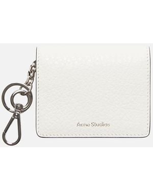 Acne Studios Folded Leather Wallet - White