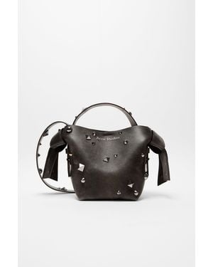 Acne Studios Borsa A Spalla Mini Musubi - Black