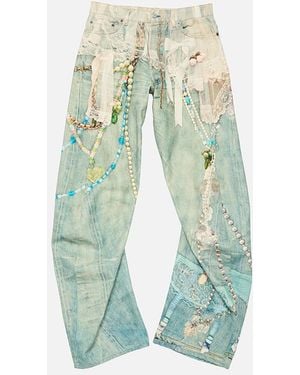 Acne Studios Loose Fit Jeans - Green