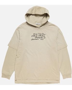 Acne Studios Layered Sweatshirt - Natural