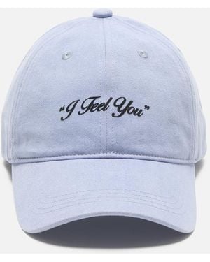 Acne Studios Logo Cap - Blue