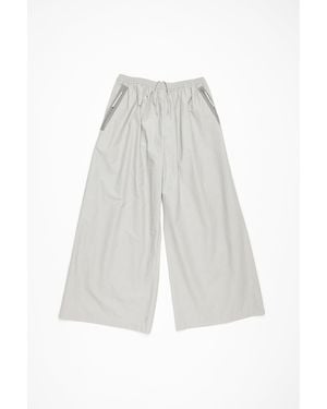 Acne Studios Relaxed Fit Trousers - White