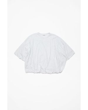 Acne Studios T-shirt - Vestibilità Comoda - White