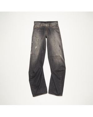 Acne Studios Jeans Con Vestibilità Ampia - 2006f - Gray